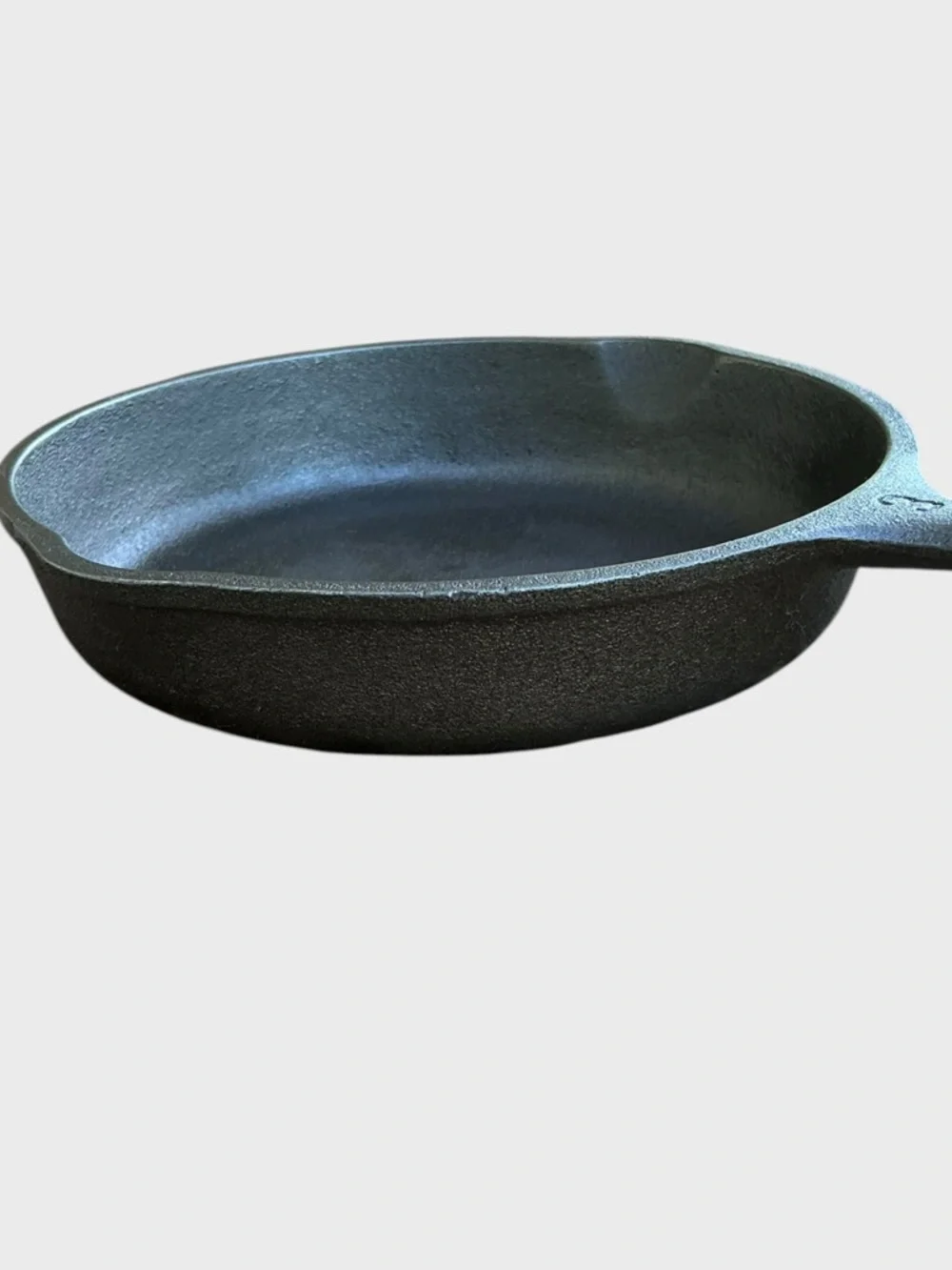 Unmarked Wagner Cast Iron Skillet 6 1/2” Vintage USA Restored